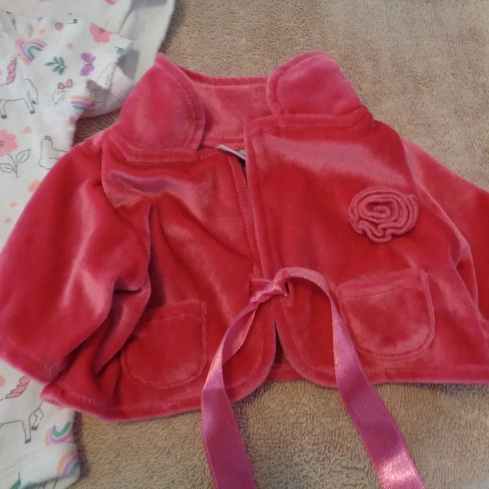 BABY GIRL, DOLL 5 ITEMS BUNDLE LOT